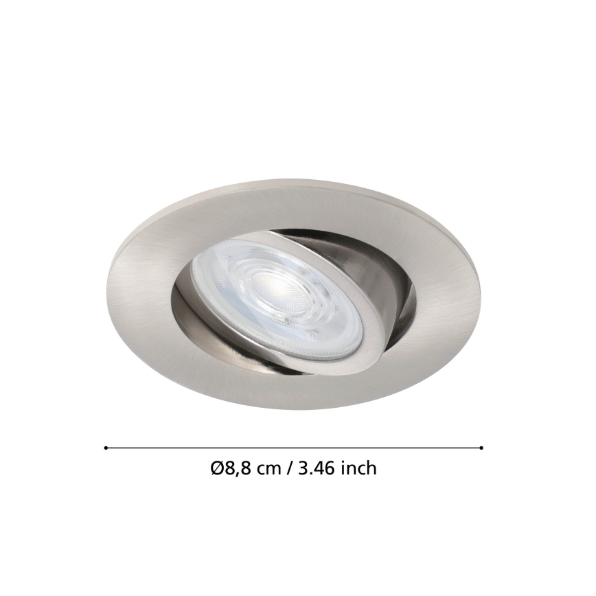 Eglo - LED RGBW Dimmable recessed light LED/5W/230V ZigBee