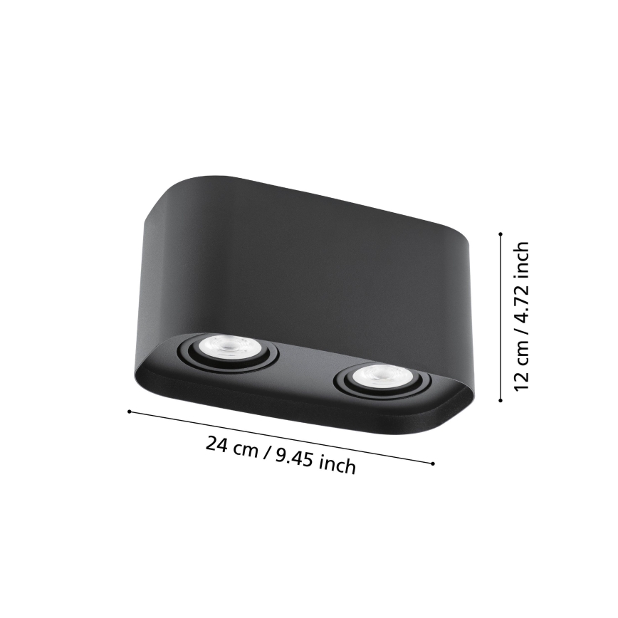 Eglo - LED RGBW Dimmable spotlight 2xGU10/5W/230V ZigBee