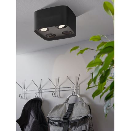 Eglo - LED RGBW Dimmable spotlight 4xGU10/5W/230V ZigBee