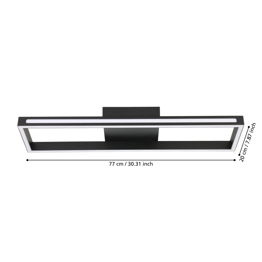 Eglo - LED Dimmable ceiling light LED/21W/230V 2700-6500K