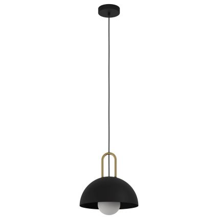 Eglo - Chandelier on a string 1xE27/40W/230V black