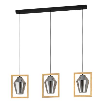 Eglo - Chandelier on a string 3xE27/40W/230V