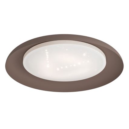 Eglo 99704 - LED Ceiling light PENJAMO LED/17,1W/230V brown