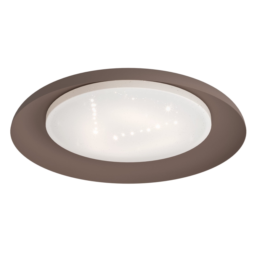 Eglo 99704 - LED Ceiling light PENJAMO LED/17,1W/230V brown