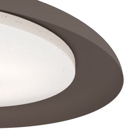 Eglo 99704 - LED Ceiling light PENJAMO LED/17,1W/230V brown