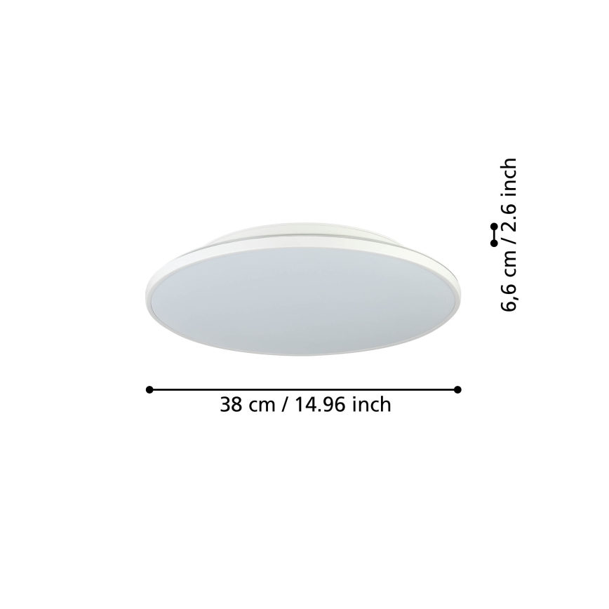 Eglo - LED Ceiling light LED/21W/230V d. 38 cm