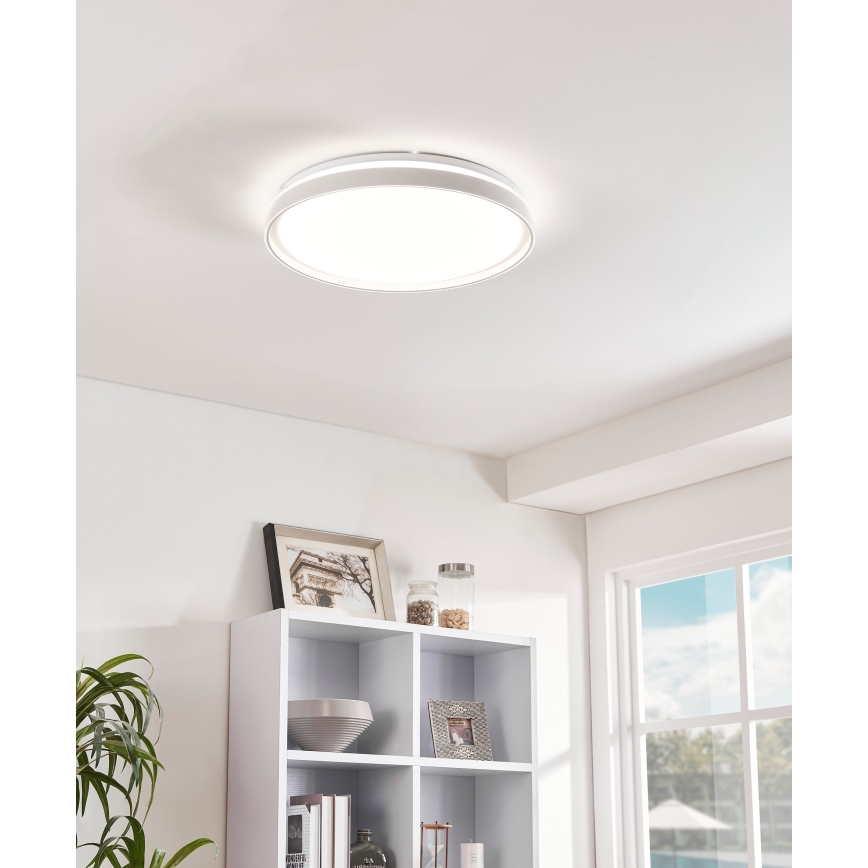 Eglo - LED Dimmable ceiling light LED/40W/230V 3000-6500K+ remote control