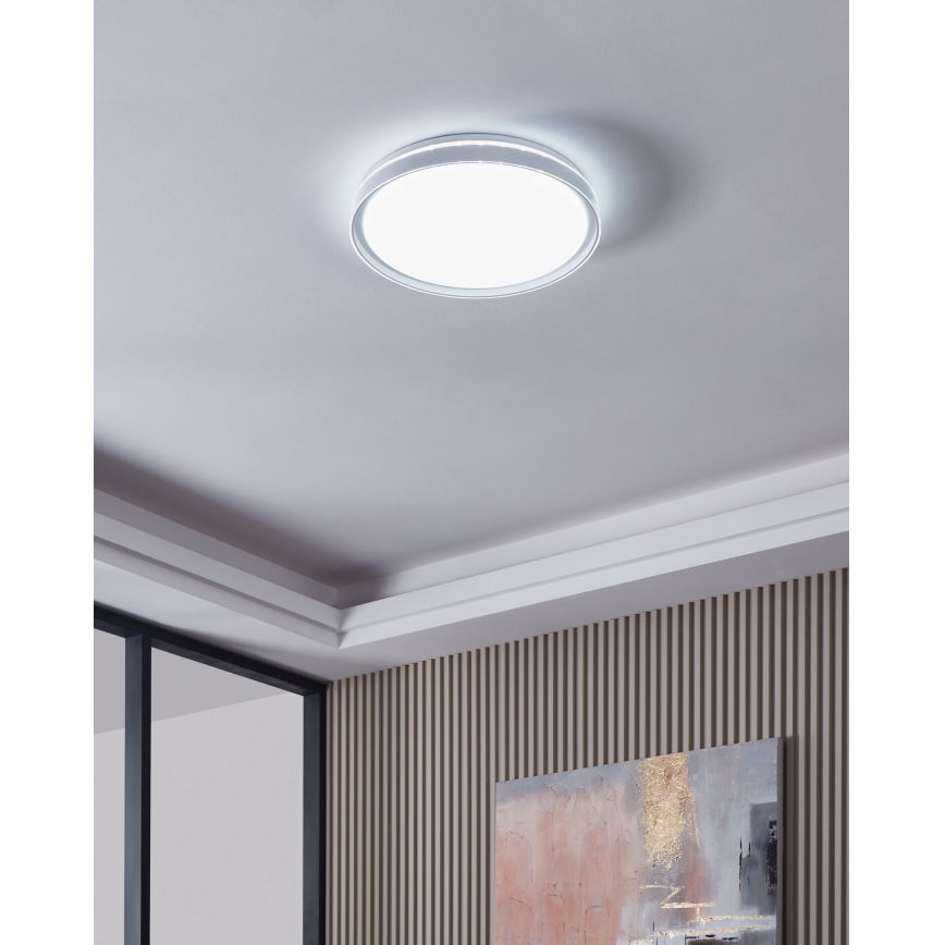Eglo - LED Dimmable ceiling light LED/40W/230V 3000-6500K+ remote control