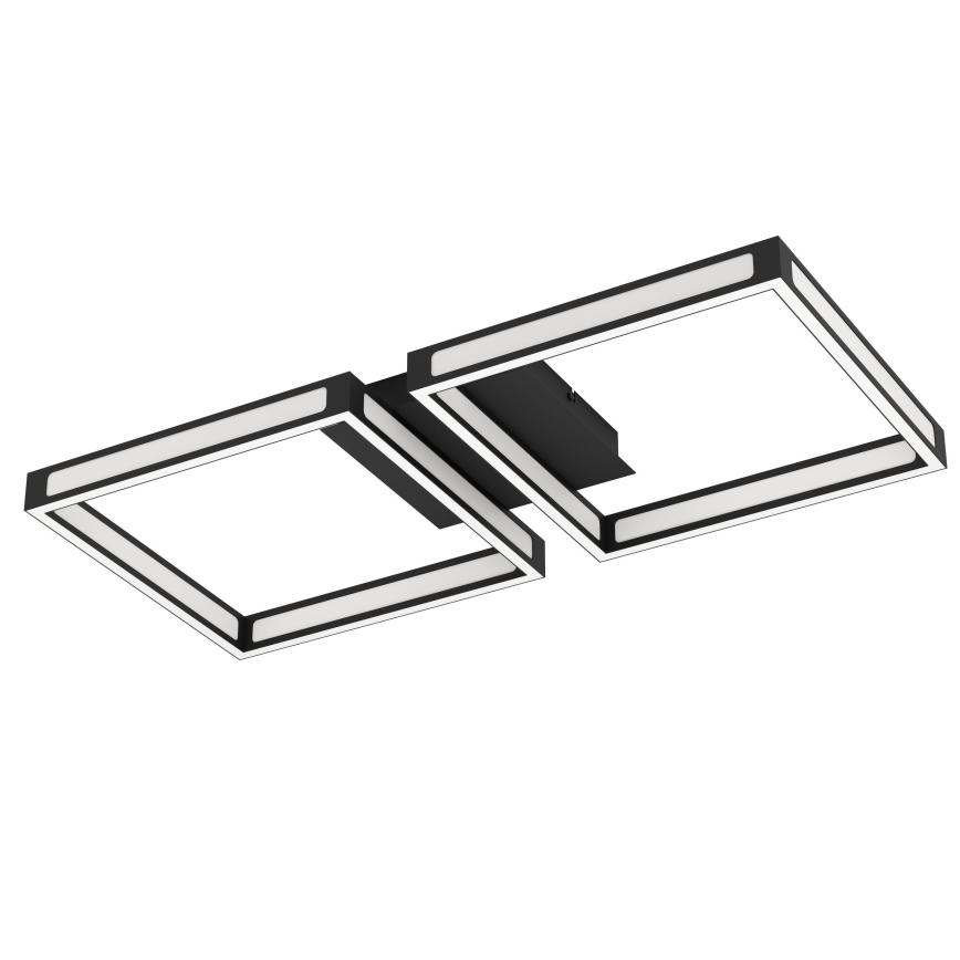 Eglo - LED Ceiling light 2xLED/11,2W/230V black