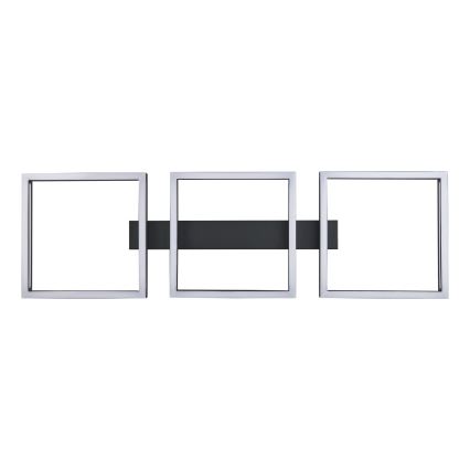 Eglo - LED Ceiling light 3xLED/11,2W/230V black