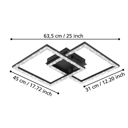Eglo - LED Ceiling light LED/21W/230V