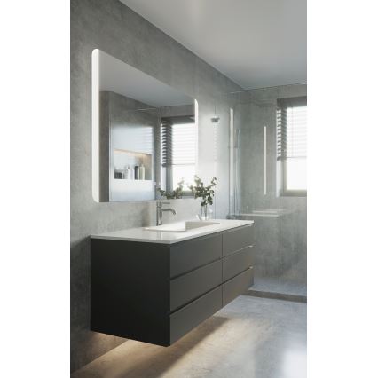 Eglo - LED Bathroom heated wall mirror with a backlight LED/24W/230V IP44