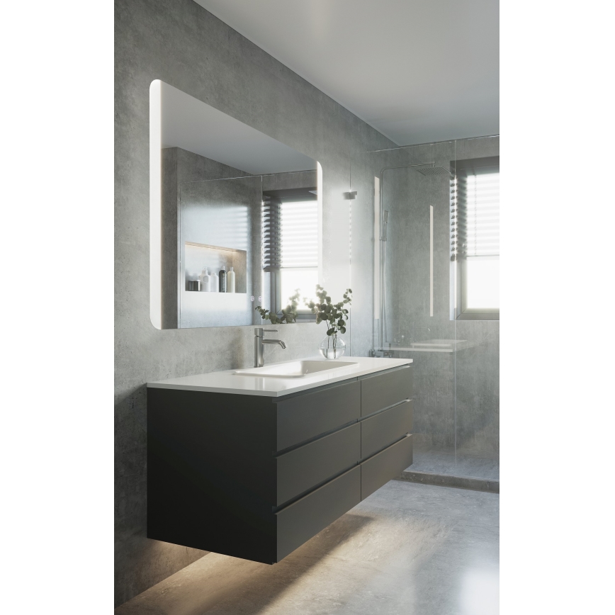 Eglo - LED Bathroom heated wall mirror with a backlight LED/24W/230V IP44
