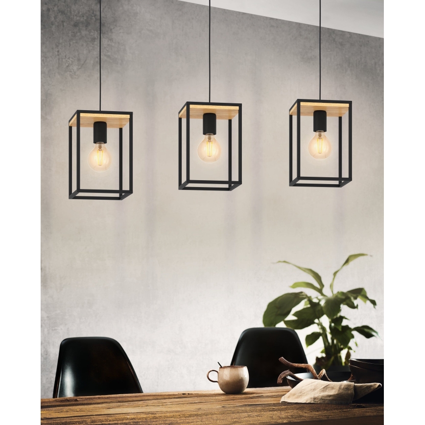 Eglo - Chandelier on a string 3xE27/40W/230V
