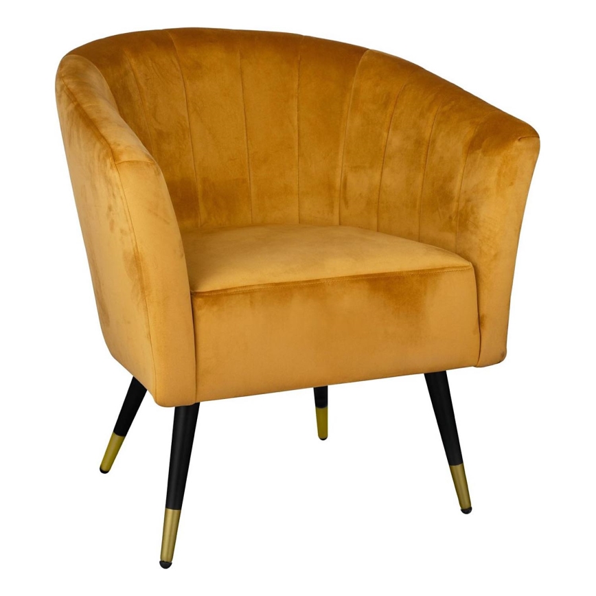 Eglo - Armchair 78x70 cm yellow