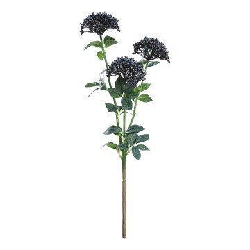 Eglo - Artificial flower 56 cm blue/green