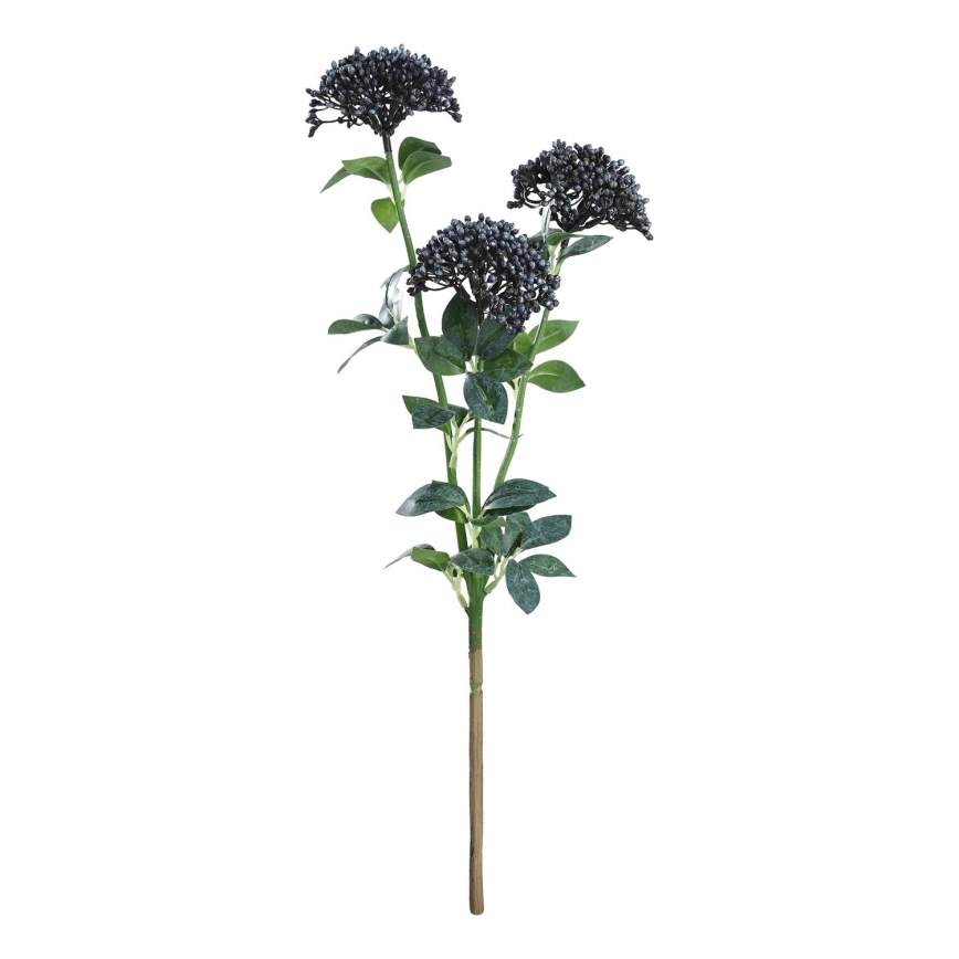 Eglo - Artificial flower 56 cm blue/green