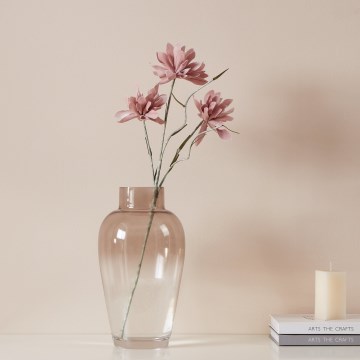 Eglo - Artificial flower 60 cm pink