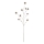 Eglo - Artificial flower 81,5 cm gold
