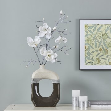 Eglo - Artificial flower 83,5 cm white