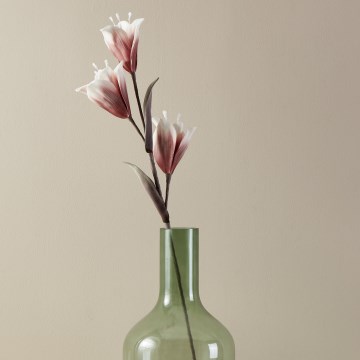 Eglo - Artificial flower 85 cm red