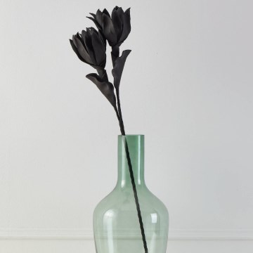 Eglo - Artificial flower 90 cm black