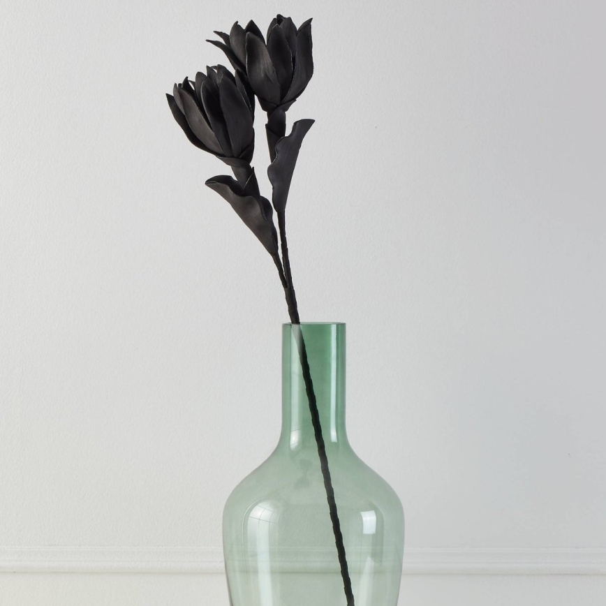 Eglo - Artificial flower 90 cm black