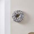 Eglo - Artificial flower wreath d. 35 cm blue