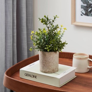 Eglo - Artificial plant in a flowerpot 25x15 cm