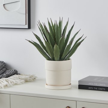 Eglo - Artificial plant in a flowerpot 36,5x25,5 cm