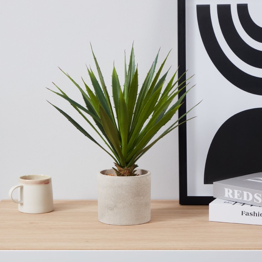 Eglo - Artificial plant in a flowerpot 39x40 cm