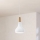 Eglo - Cable pendant light 1xE27/60W/230V Ø 18 cm white