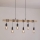 Eglo - Cable-suspended chandelier TOWNSHEND 6xE27/60W/230V