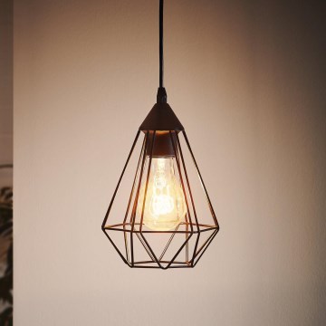 Eglo - Cable-suspended pendant 1xE27/60W/230V