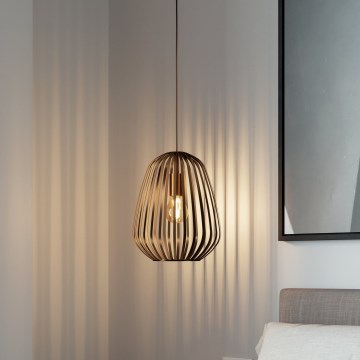 Eglo - Cable-Suspended Pendant Light, 1x E27/40W/230V, Bronze