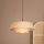 Eglo - Cable-suspended pendant light 1xE27/60W/230V raffia
