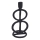 Eglo - Candlestick 23x15,5 cm black