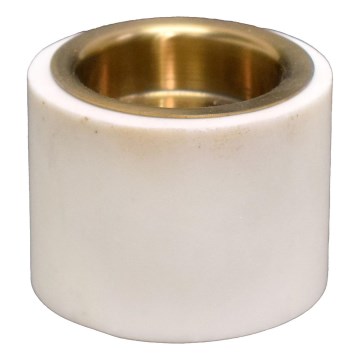 Eglo - Candlestick 4,5x6 cm marble/white