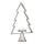 Eglo - Candlestick 44x26 cm shiny chrome