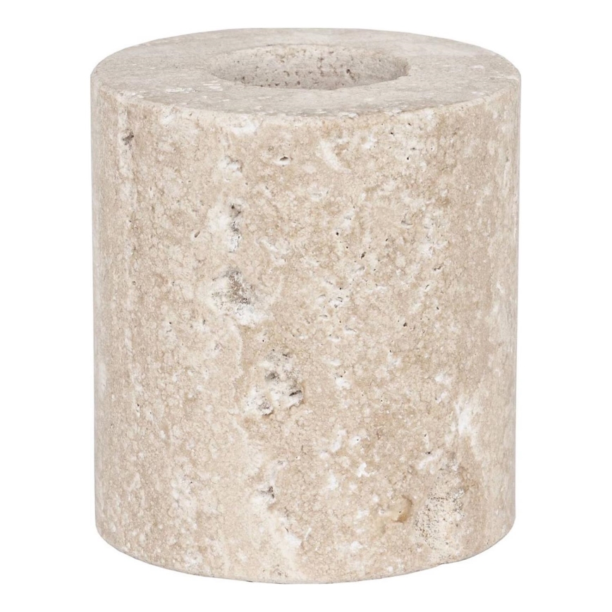 Eglo - Candlestick 5x5 cm beige marble/beige