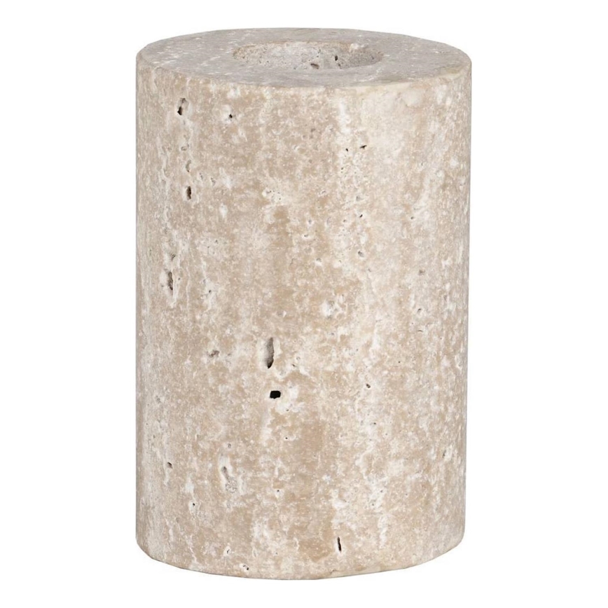 Eglo - Candlestick 7,5x5 cm marble/beige