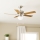 Eglo - Ceiling fan 1xE27/40W/230V