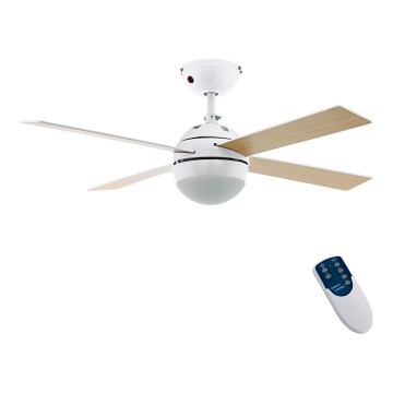 Eglo - Ceiling fan 1xE27/60W/230V + remote control
