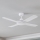 Eglo - Ceiling fan 52W/230V + RC white