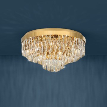 Eglo - Ceiling light 11xE14/40W/230V golden