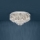 Eglo - Ceiling light 11xE14/40W/230V shiny chrome