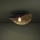 Eglo - Ceiling light 1xE27/40W/230V black/gold