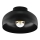 Eglo - Ceiling light 1xE27/40W/230V black