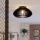 Eglo - Ceiling light 1xE27/40W/230V d. 45 cm black