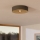 Eglo - Ceiling light 1xE27/40W/230V grey